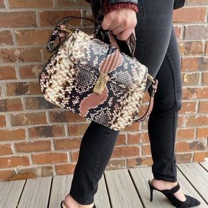 NWT Brahmin Annabeth Crossbody TEA ROSE EVITA